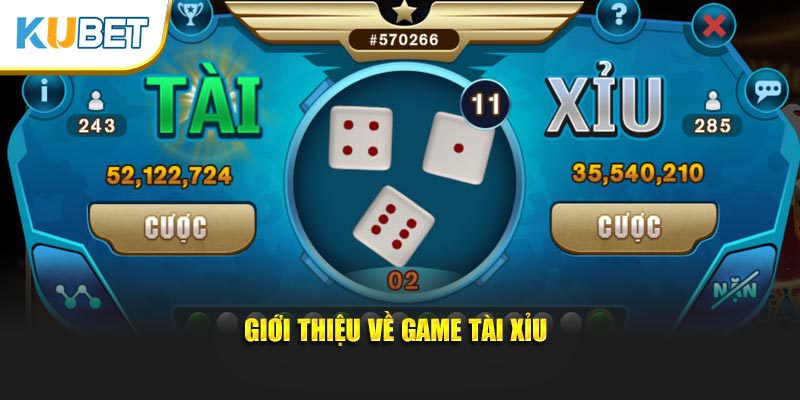 Giới thiệu về game tài xỉu