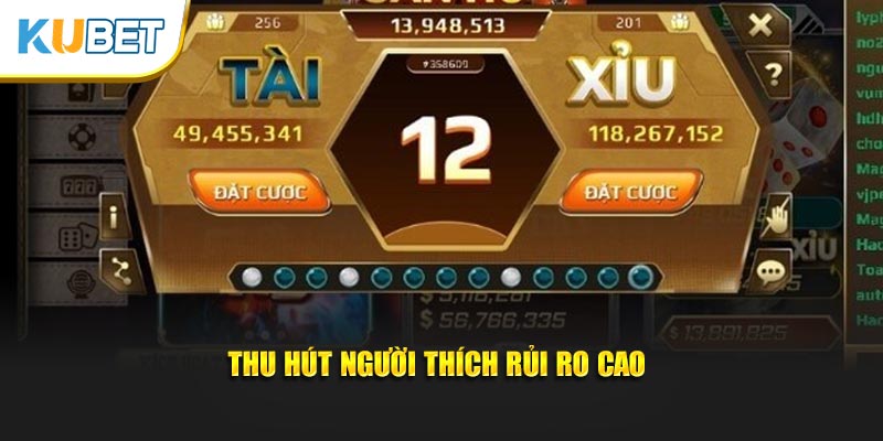 Thu hút người thích rủi ro cao