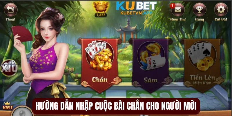 Hướng dẫn nhập cuộc bài chắn cho người mới