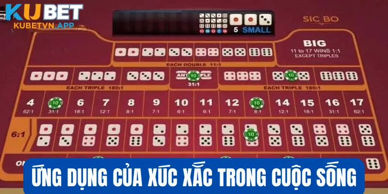 Ứng dụng của xúc xắc trong cuộc sống