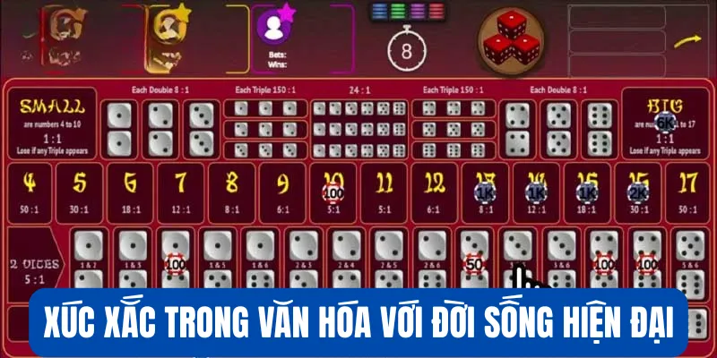 Xúc xắc trong văn hóa với đời sống hiện đại